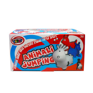 Animale Cavalcabile per Saltare per Bambino 3 Soggetti Mucca o Cavallo o Drago