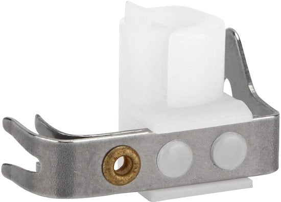 Accessorio per macchina da cucire - Inseritore - Sostituto - Materiale: Plastica/Inox - 1 pezzo - Aiuto Efficiente per Macchina da Cucire