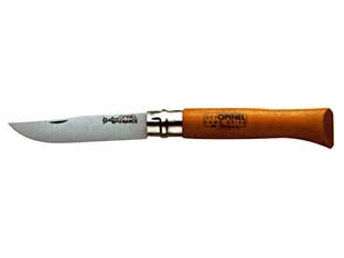 COLTELLI OPINEL TRADIZIONE CON VIROBLOC- - n°10 lama da cm.10 - 2 pezzi OPINEL