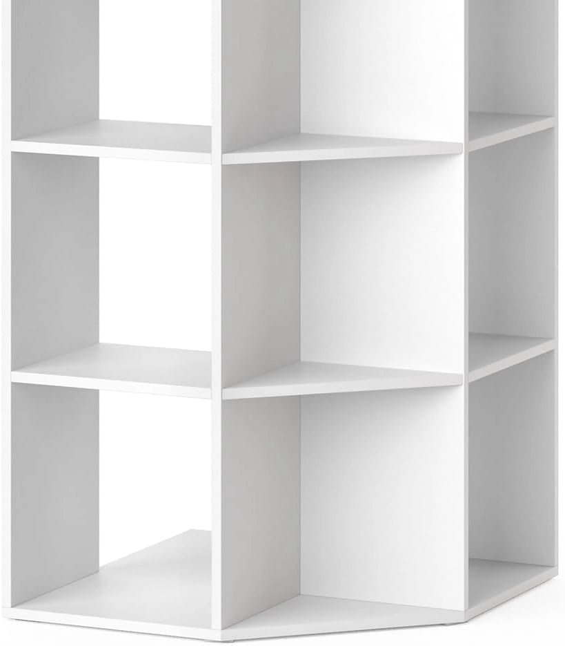 Scaffale per bambini Luigi, Bianco, 64 x 107.8 cm, combinabile per riporre giocattoli e libri