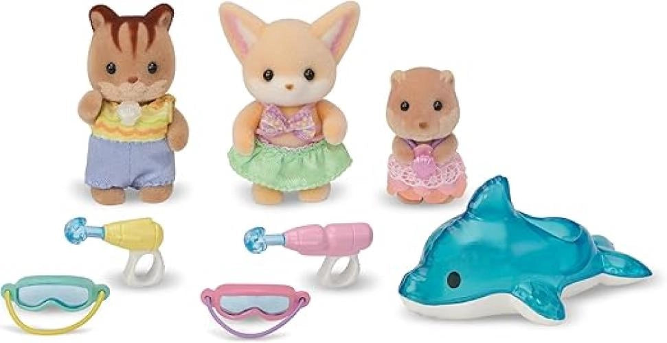 Sylvanian Families,Nursery Friends,Pool Fun Trio,Epoche,Eta 3+