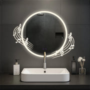 Specchio da bagno Laconia 60 con Bluetooth