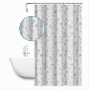 Trade Shop - Tenda Per Doccia Vasca Da Bagno Design Primaverile 240x200cm Con 12 Anelli 87596 -
