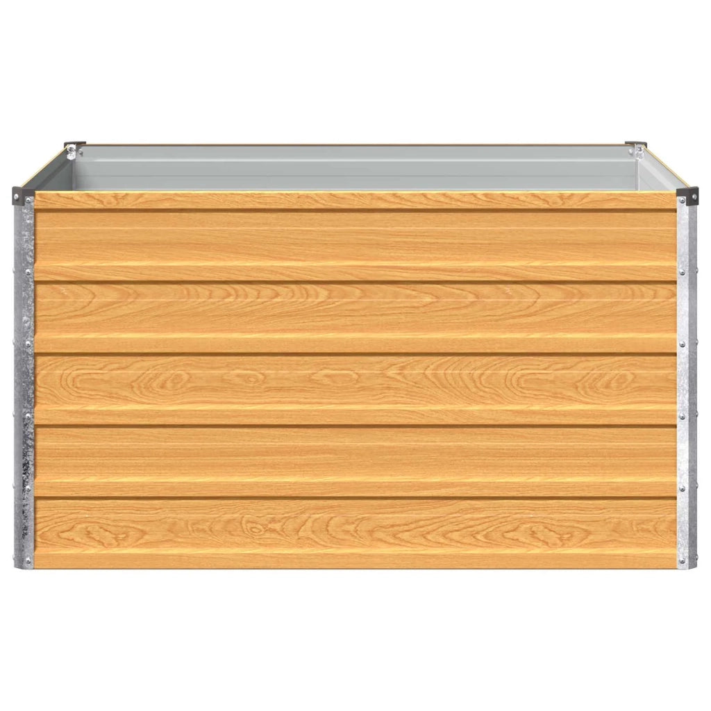 Letto rialzato da giardino Naturale 100 x 80 x 55 cm 8006384
