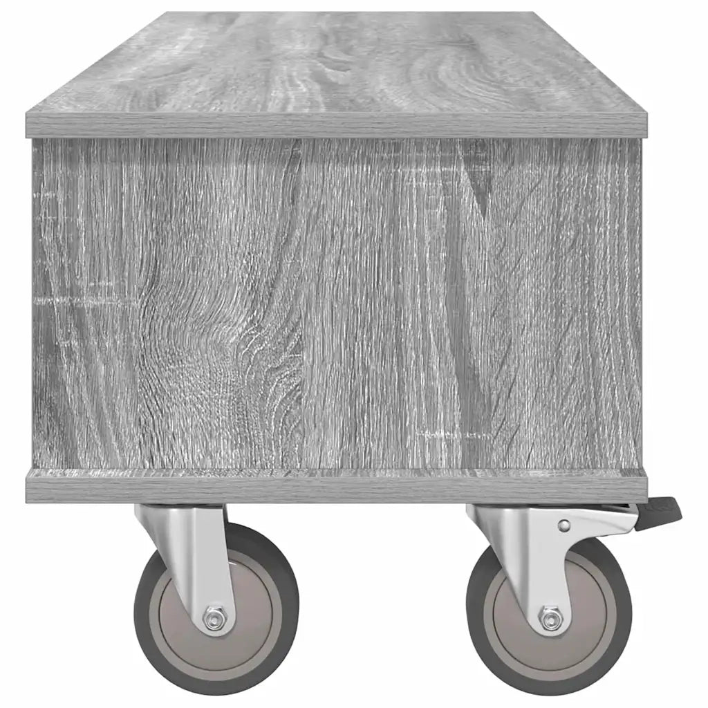 Supporto TV 100 x 35 x 35 cm Grigio Sonoma Legno ingegnerizzato 891037