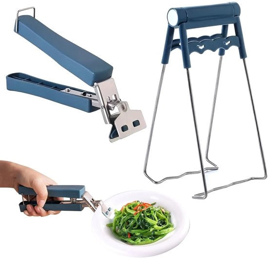 Tappo per forno a microonde - acciaio inox - set da 2 pezzi