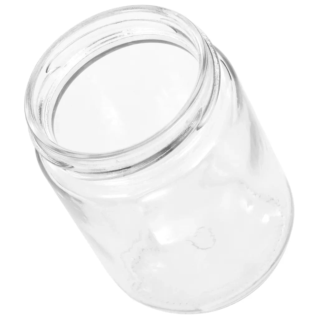 Vasi per Marmellata in Vetro Coperchio Oro 96 pz 230 ml CFW7284431