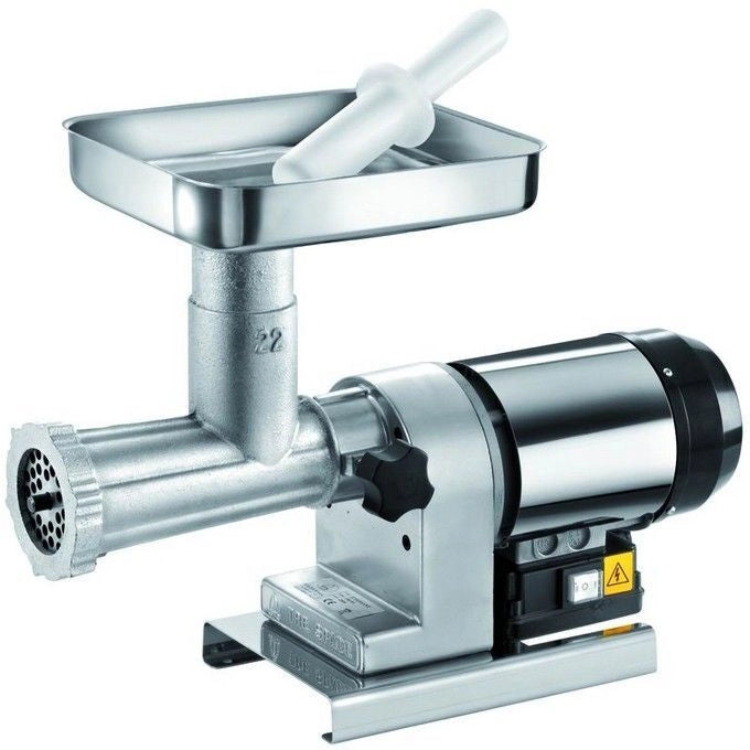 Tre Spade 9527022 TC-22 Elegant Tritacarne Elettrico 600 W Acciaio Inossidabile colore Argentato