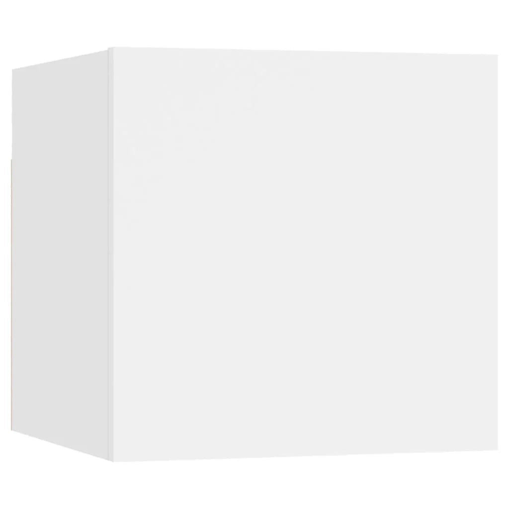 Set di mobili da 6 pezzi tra cui armadio credenza mobile TV televisore per soggiorno camera da letto salotto legno ingegnerizzato bianco 02_0025005