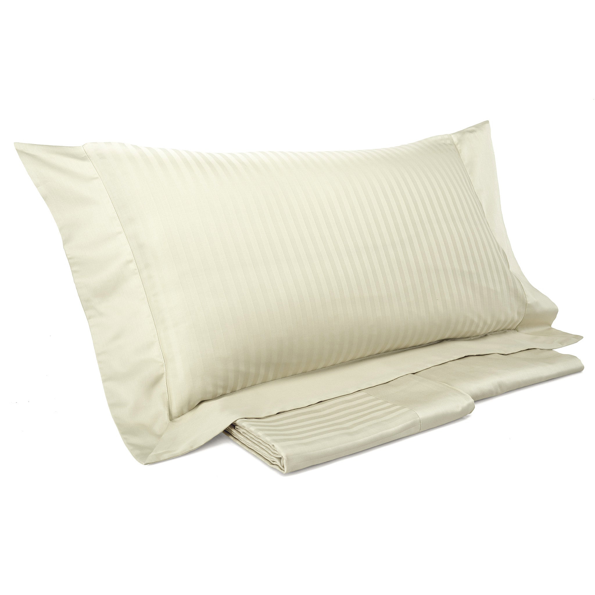 Set Lenzuola Matrimoniali Sopra Sotto e Federe Tinta Unita Mitera Rubino Panna