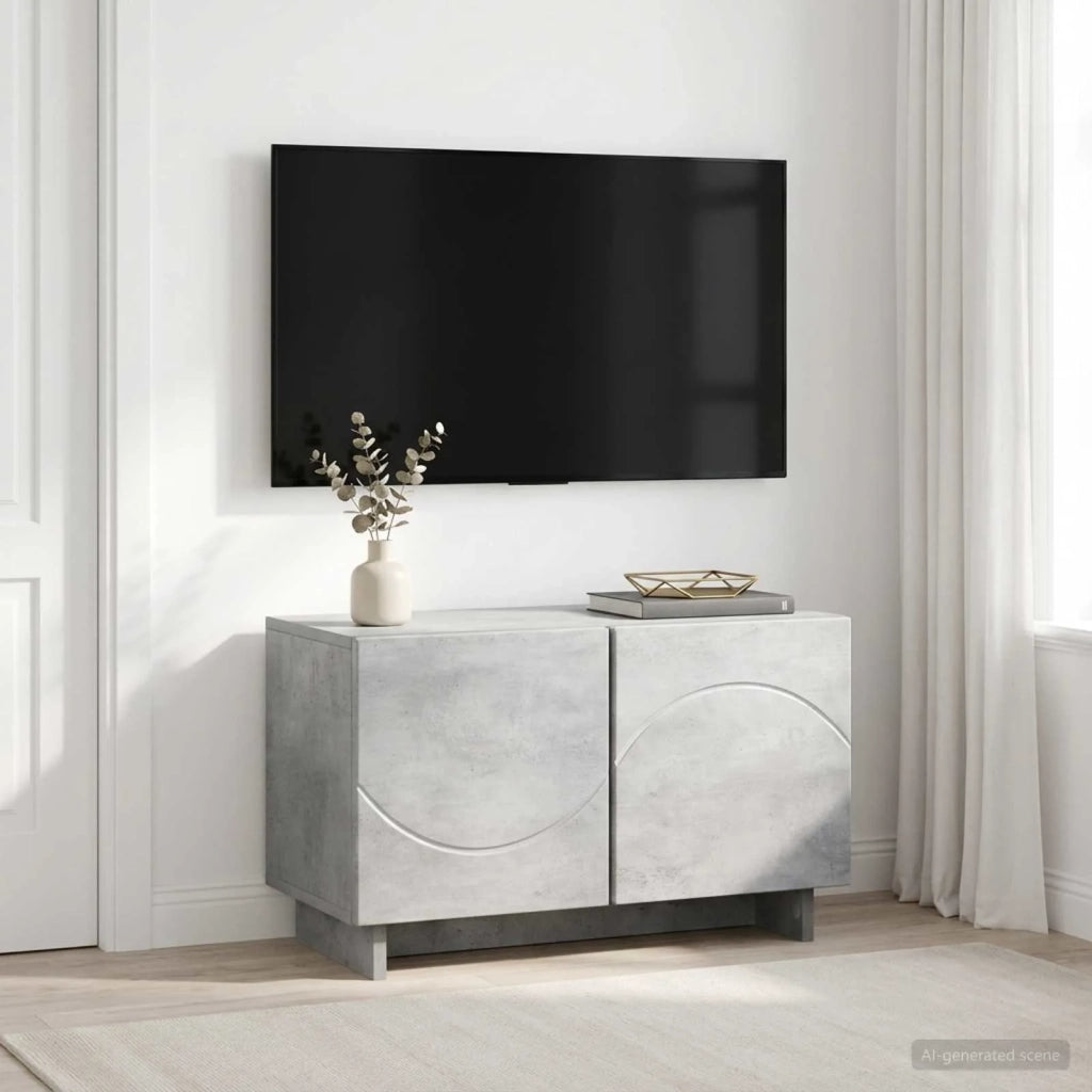 Supporto TV 60 x 34.5 x 40 cm Grigio Cemento 8011561