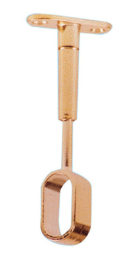 BL REGGITUBO CENTRALE OVALE CROMATO*- 5,0 blister