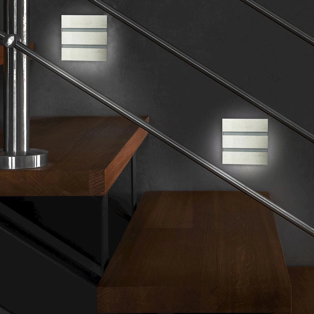Faretto da incasso quadrato LED 0,6W 6500K Eko-Light
