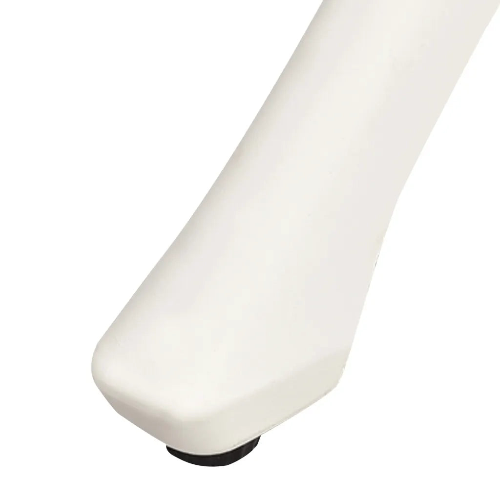 Tavolo da Giardino | Tavolino da esterno Bianco 78x78x72 cm in Alluminio Pressofuso