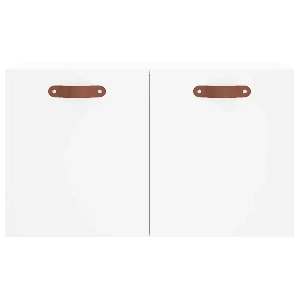 Mobile a Parete Bianco 60x36,5x35 cm in Legno Multistrato 829996