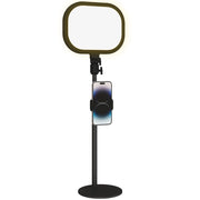 Lampada da comodino LED ¨C zephmum ¨C Nero, Metallo, 10 livelli, 5 colori