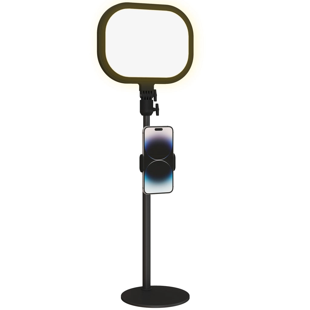 Lampada da comodino LED ¨C zephmum ¨C Nero, Metallo, 10 livelli, 5 colori
