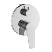 Miscelatore doccia in ottone cromato lucido con deviatore Vegas