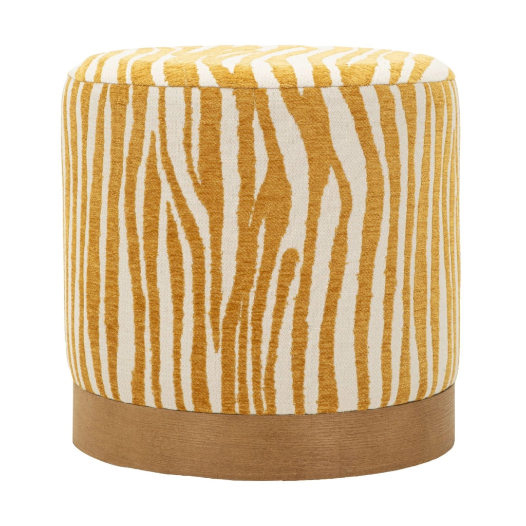 Pouf VKH1066, Giallo, Spugna, 40x40x40 cm
