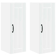 Armadietto a muro LUCCA 2 pcs Bianco 30 x 31 x 80 cm 885006