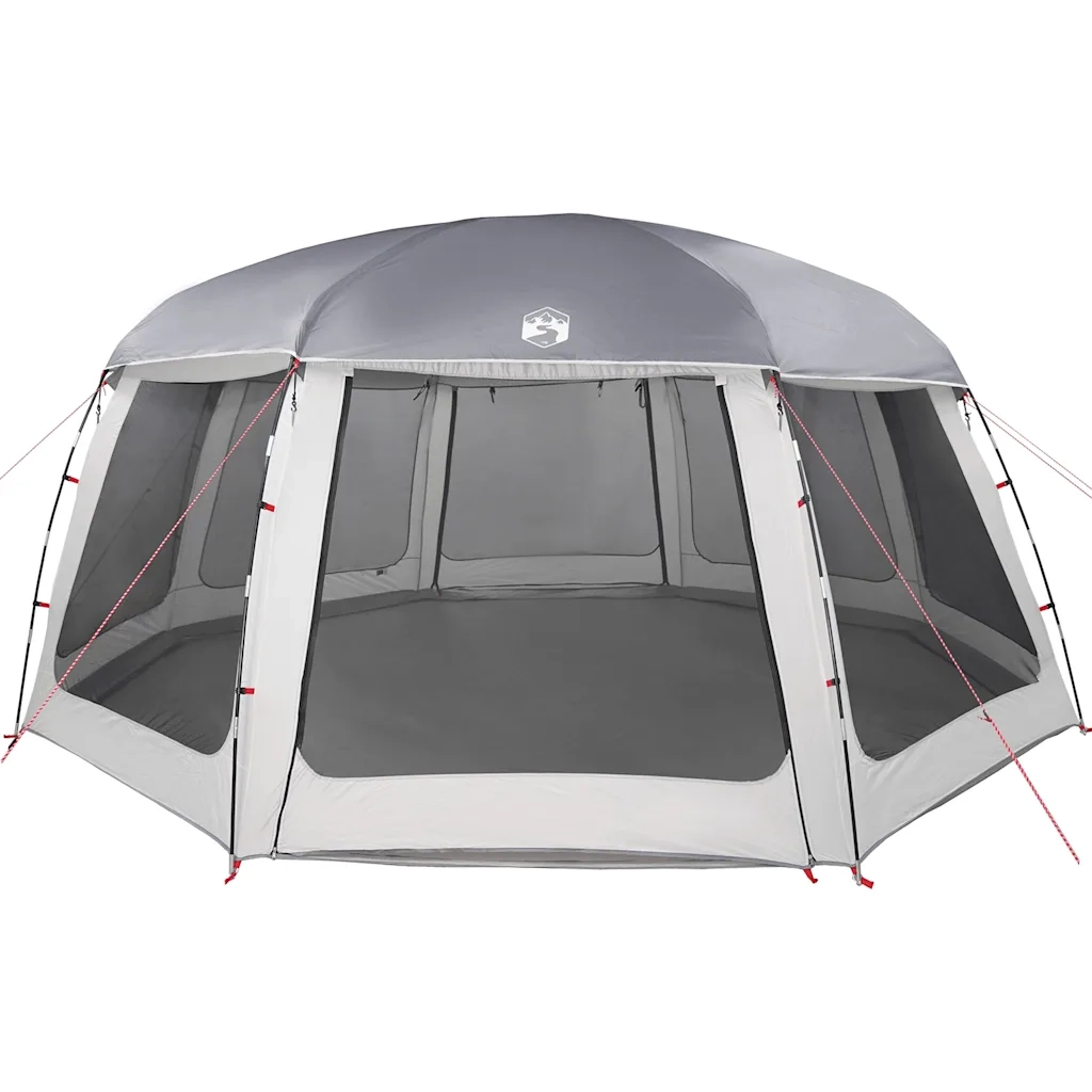vidaXL Tenda da piscina con Patta Rimovibile&Pareti in Rete 690x690 cm