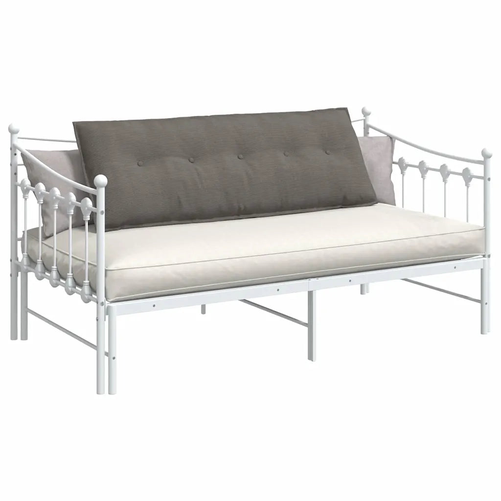 Cuscino per Schiena Grigio chiaro 140 x 50 cm Tessuto in Cords 42014865