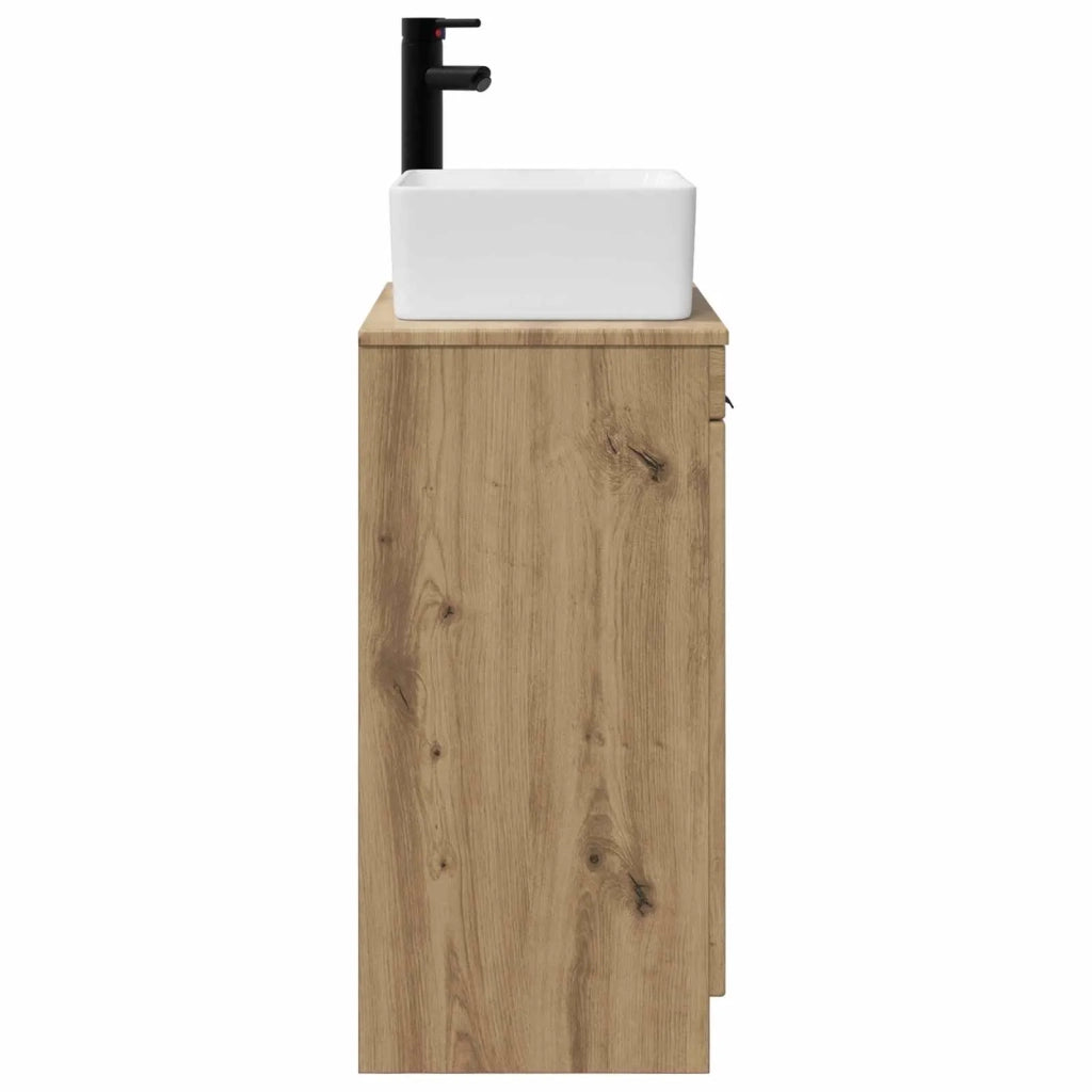Mobile da bagno con lavabo Rovere Artigianale 54 x 35 x 83 cm 890167