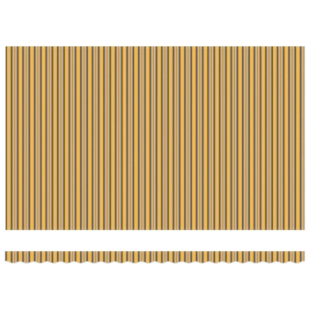 Struttura della tenda Giallo e Grigio 500 × 300 cm 3331313