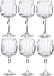 Set 6 Calici Bicchieri Gin Tonic America' 20s 74,5 cl Rocco Bormioli