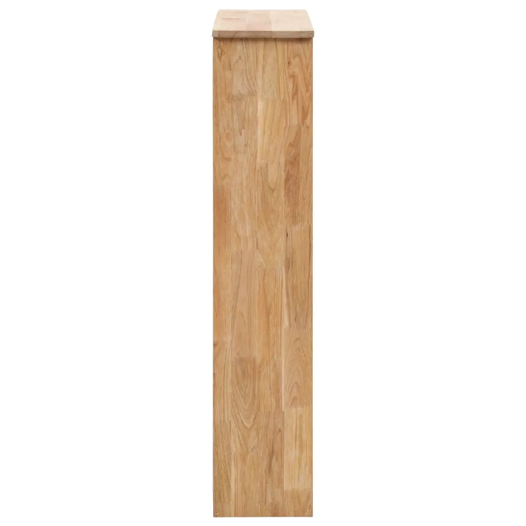 Panca con Scarpiera 55x20x104 cm in Legno Massello di Noce 247600