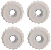 Materiale Kunststof - Moerdraad - Ronde Viti - Binnendraad - Viti a Clip - 100 Stuks - Diametro Esterno 16,5 mm