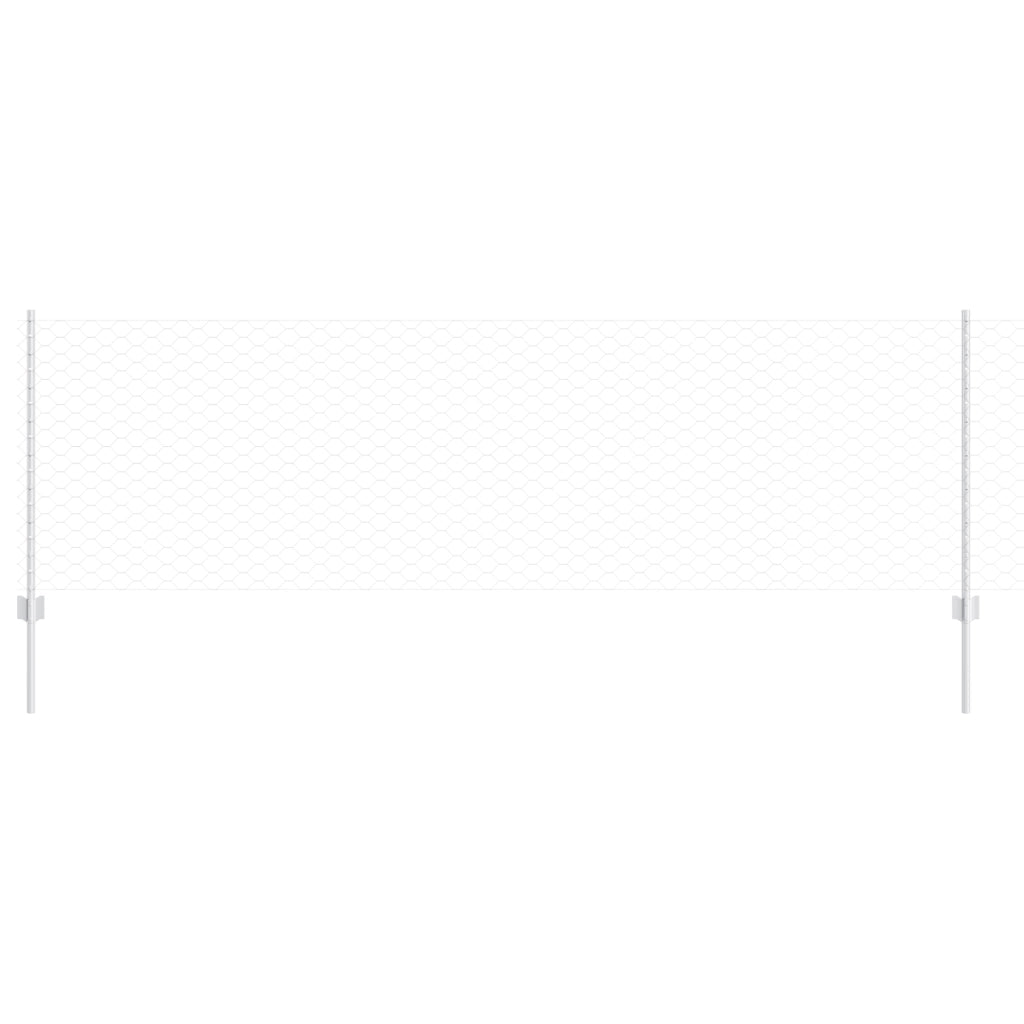 Posti per Recinzione  11 pz U-Channel 80 cm Acciaio Zincato
