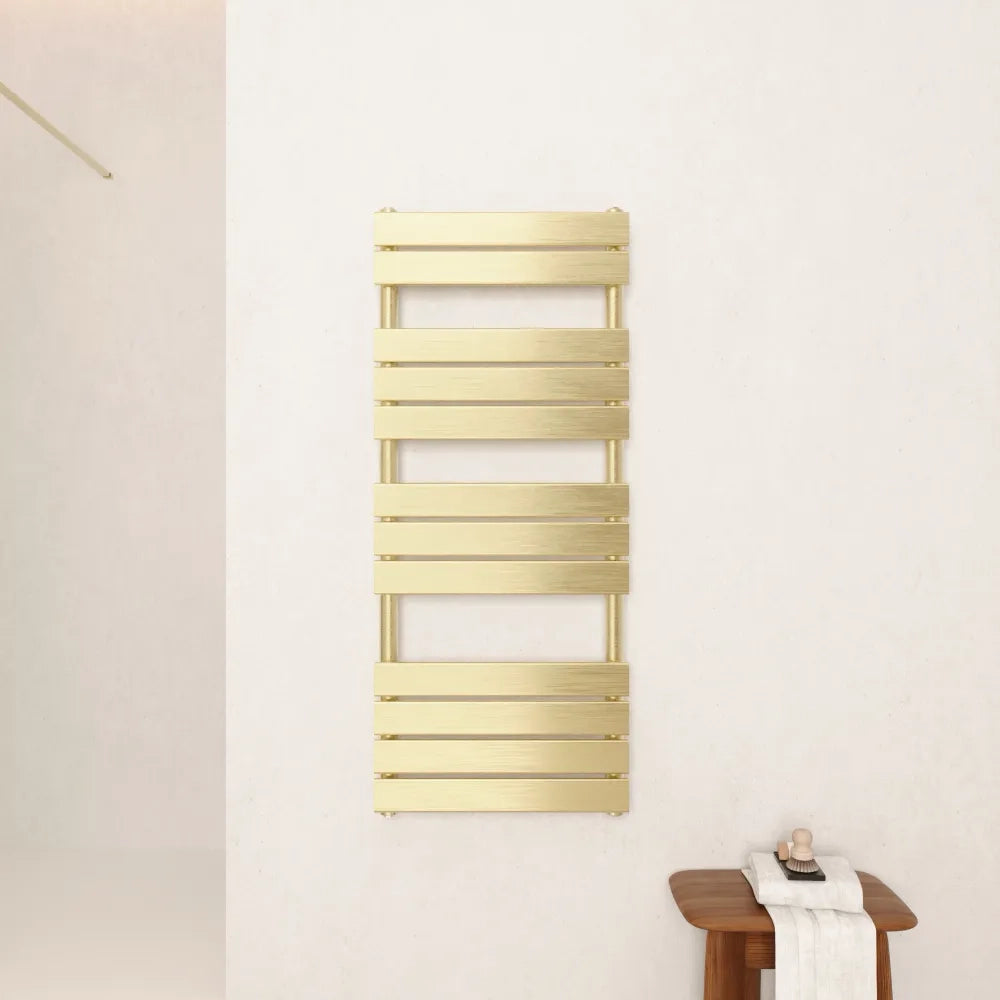 Termoarredo idraulico 1200x500 oro spazzolato interasse 450 | Andromeda