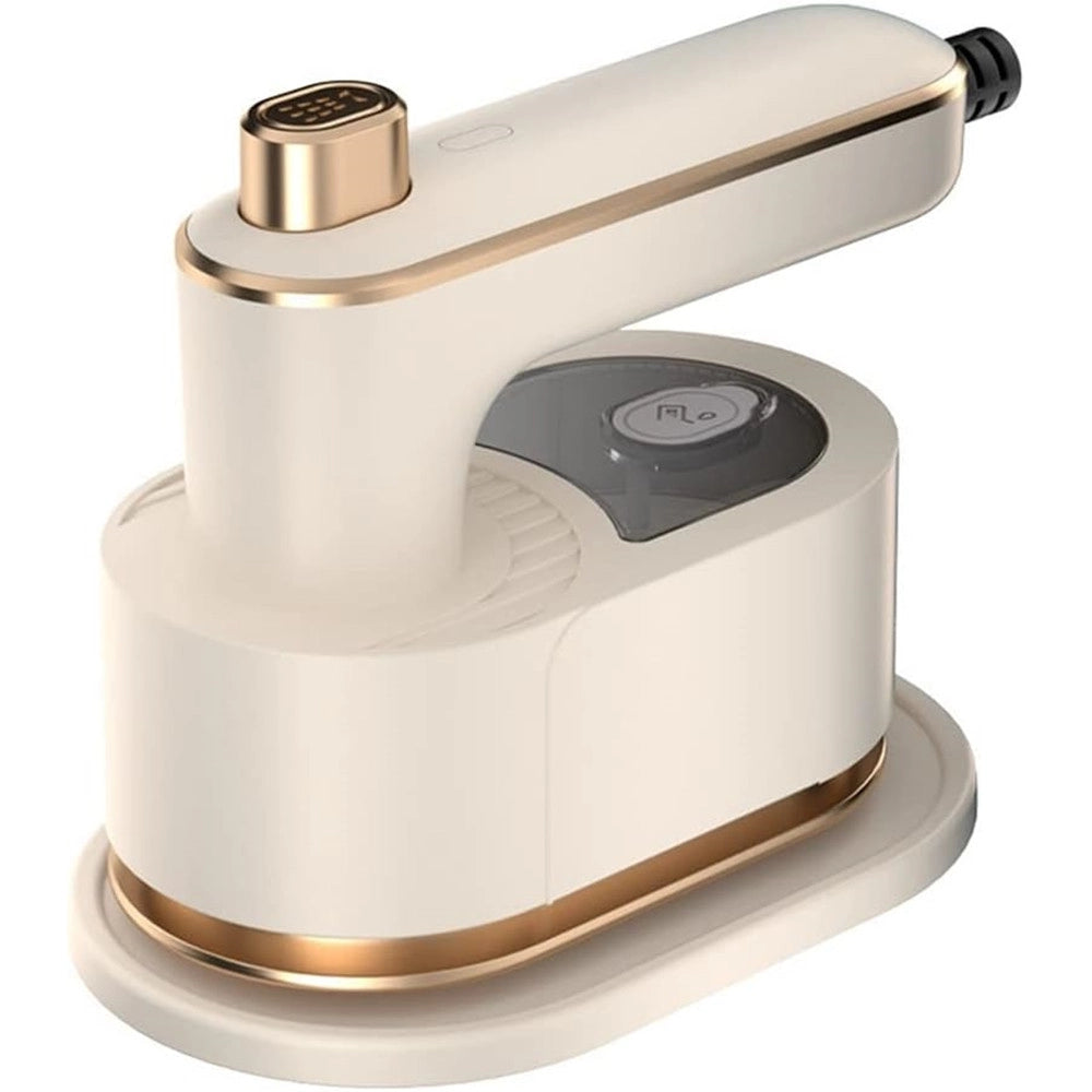 Trade Shop - Mini Ferro Da Stiro Elettrico Portatile Pieghevole Stiratura A Secco Vapore Per Viaggi -