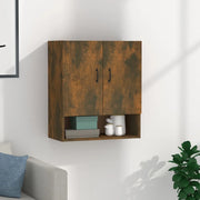 Armadietto a Muro Rovere Fumo 60x31x70 cm in Legno Multistrato cod mxl 43288