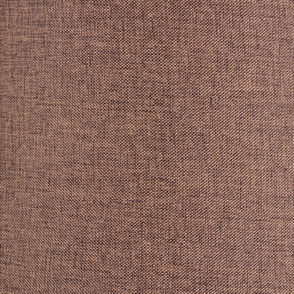 Lampada da tavolo in ceramica marrone 52 cm in lino paralume impero comodino soggiorno camera da letto illuminazione stile retrò