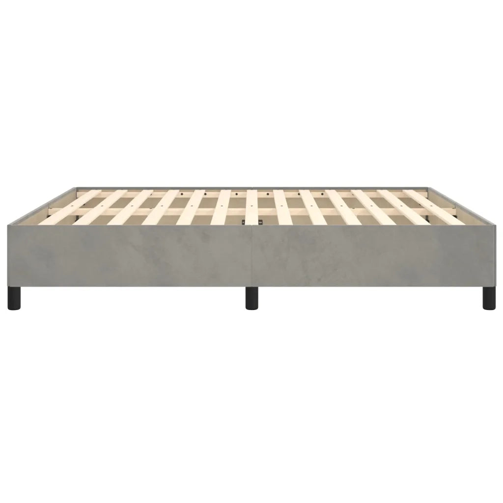 Giroletto Grigio Chiaro 160x200 cm in Velluto cod mxl 71858