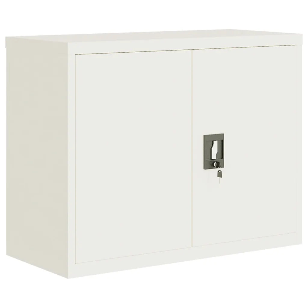 Armadio Classificatore Bianco 90x40x110 cm in Acciaio 3188310