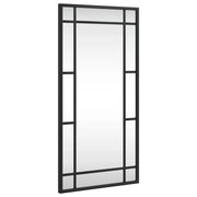 Specchio da Parete-Specchio a muro Nero 30x60 cm Rettangolare in Ferro