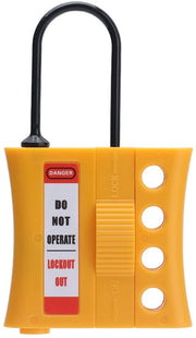 Serratura di sicurezza Loto - Isolamento - 4 fori per chiavi da 3-6 mm - Ideale per isolanti - Nylon e ABS