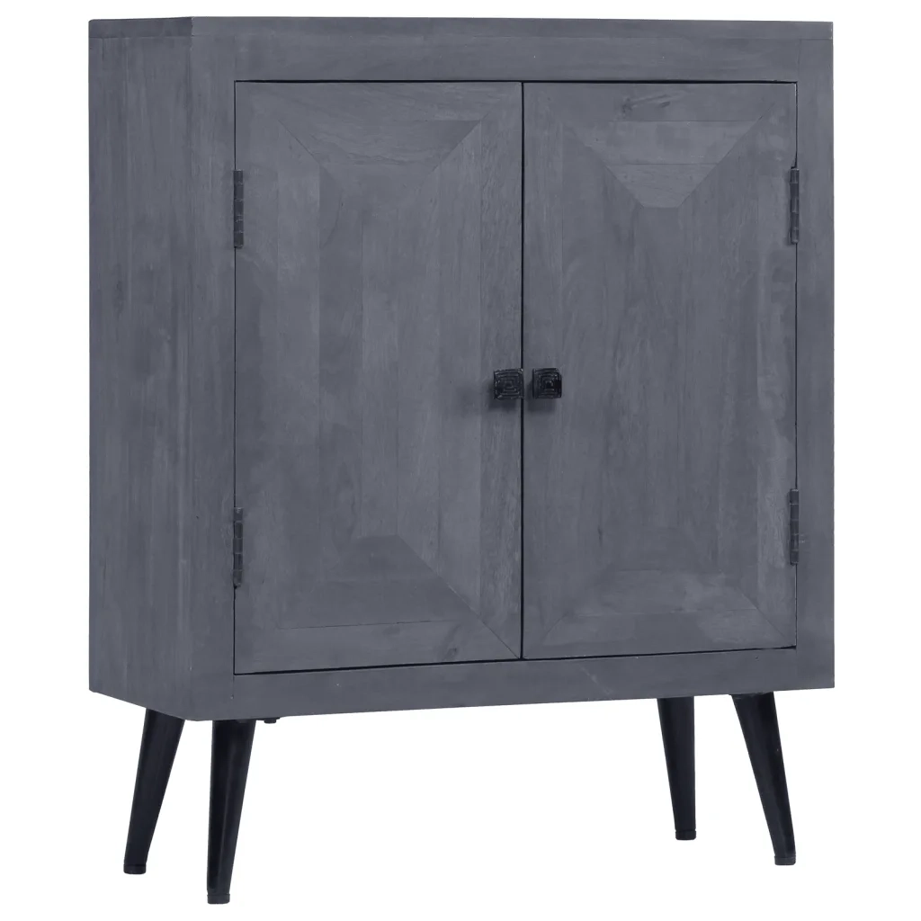 Credenza | Madia | Buffet da pranzo | Armadio da pranzo in Legno Massello di Mango 60x30x76 cm