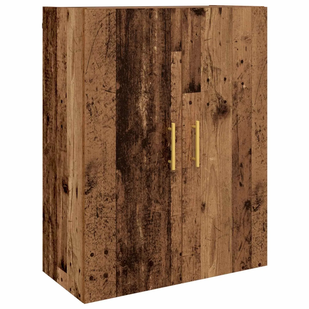 Credenza | Madia | Buffet da pranzo | Armadio da pranzo Legno vecchio 69,5 x 34 x 180 cm Legno multistrato