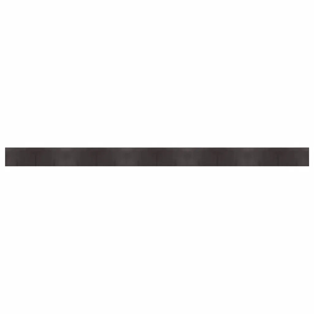Tappeto Rettangolare Marrone Scuro 60x1000 cm in BambÃ¹