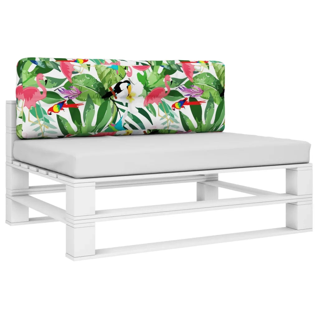 Cuscino per Pallet Multicolore 120x40x12 cm Tessuto 360640