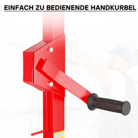 Sollevatore pannelli cartongesso max 50kg, altezza 190-330cm, Carrello Alzapannelli Alzalastre