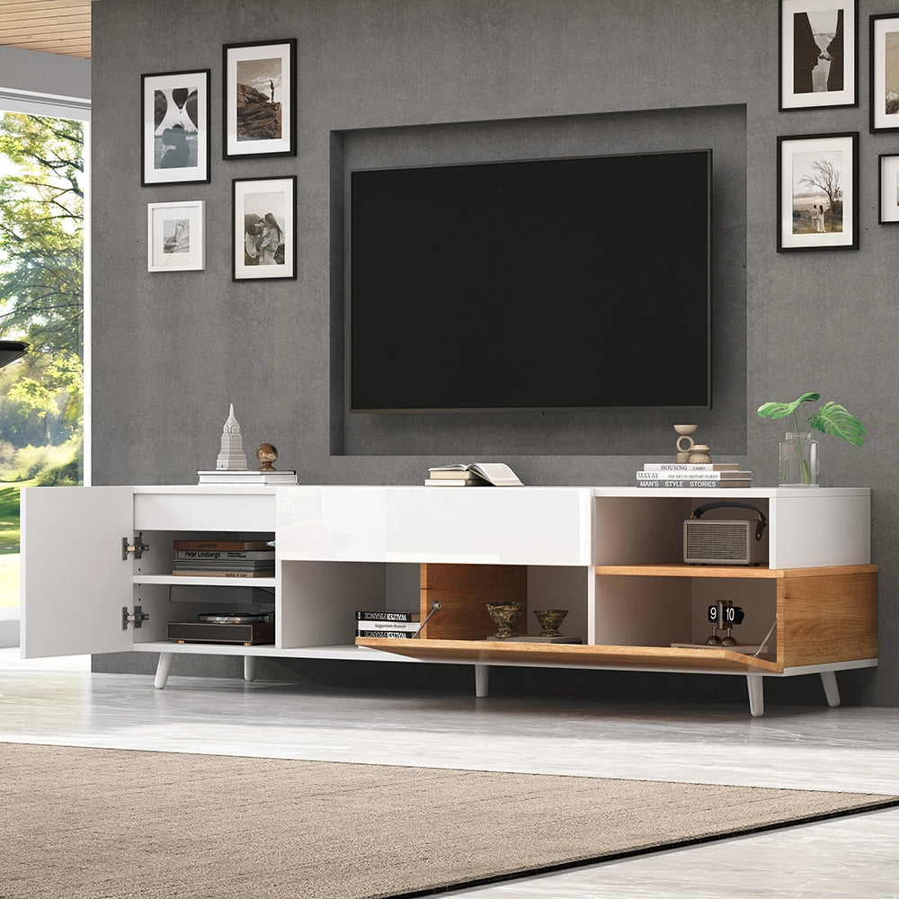 Mobile TV - Xylo - 180x38x50 cm 7 scomparti