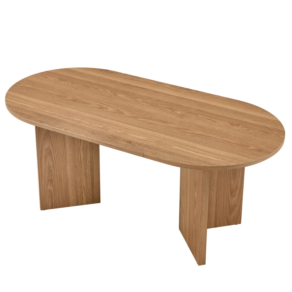 Tavolo da Pranzo Ovale ¨C MINIMAL ¨C Legno, Moderno, 180 cm, 6 Persone