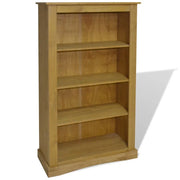 Libreria/mobile/mobile di design/libreria in pino a 4 ripiani 150 cm marrone 2702017/2