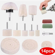 Accessori di pulizia per attrezzi e macchine da foro, set di pulizia per metallo/aluminium