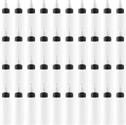 Bottiglie per compressione 40 pezzi - 60 ml/2 oz - Applicatore a vite - Applicatore - Artigianato e hobby - Leggero e duraturo - Bottiglie per compressione